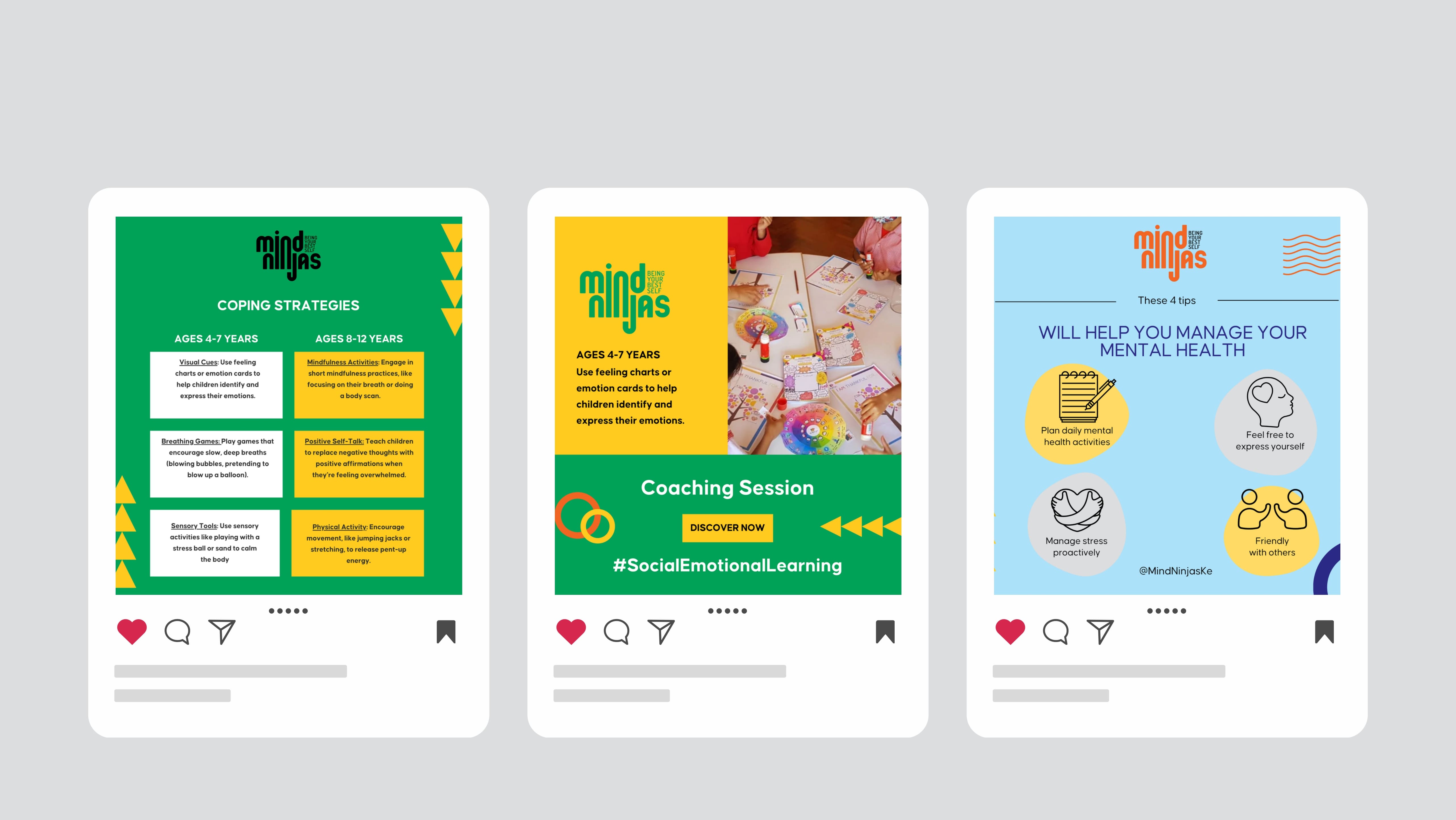 Brian Kamande blocky bits Mind Ninjas social media carousel template design (6)